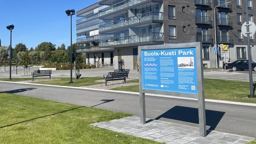 Vitreo referenssit Suola Kustin puisto, Joensuu